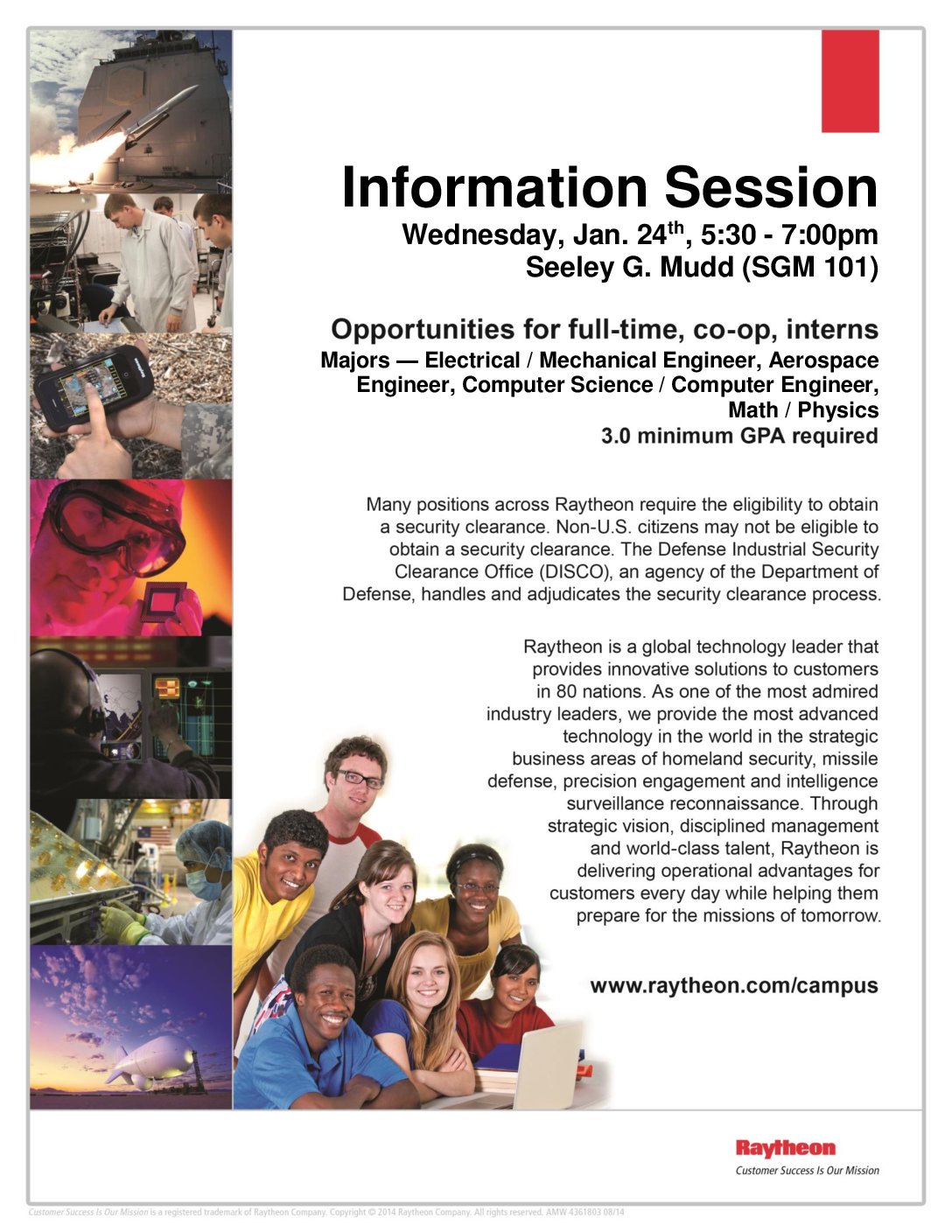 Featured image for “Raytheon Information Session!!”