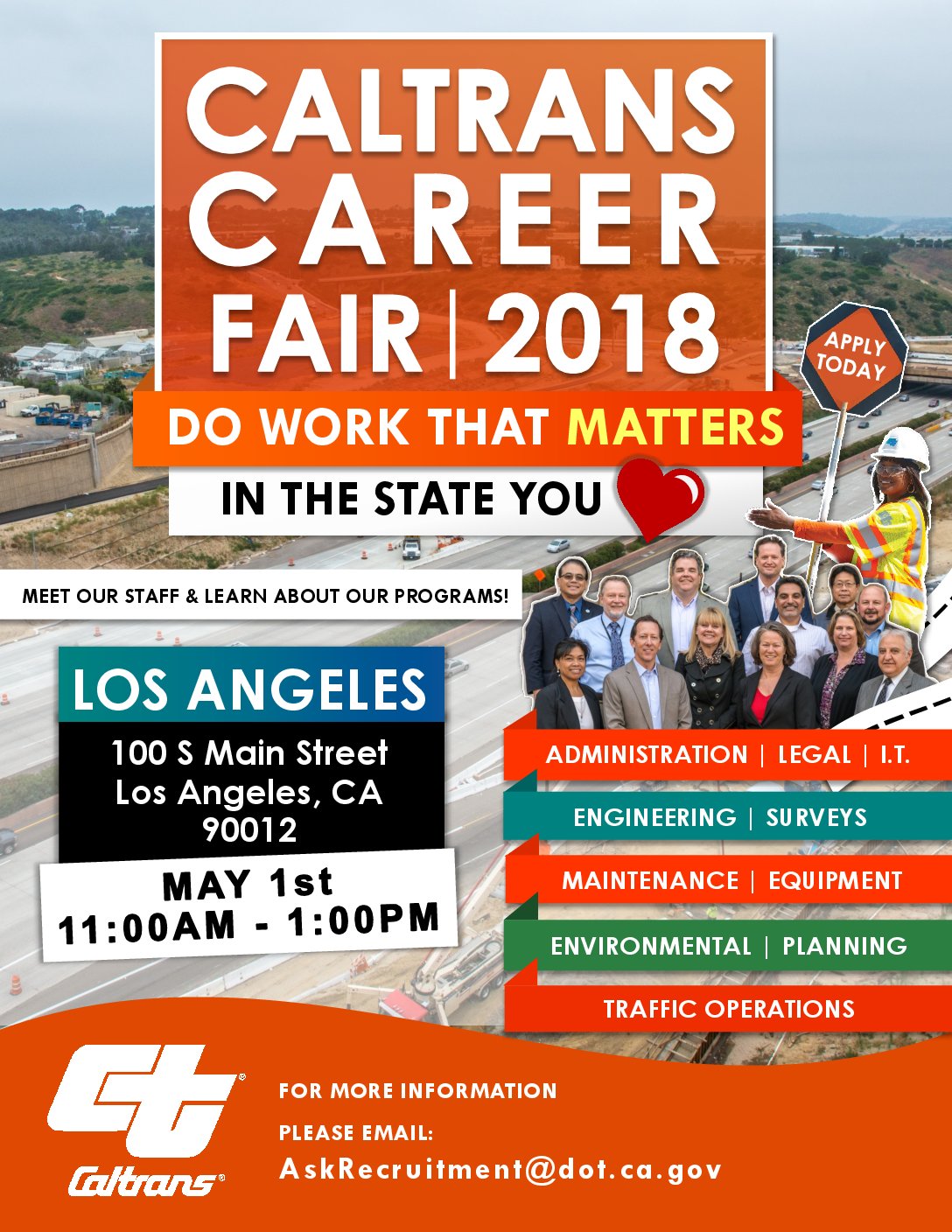 Featured image for “Caltrans Career Fair 2018”
