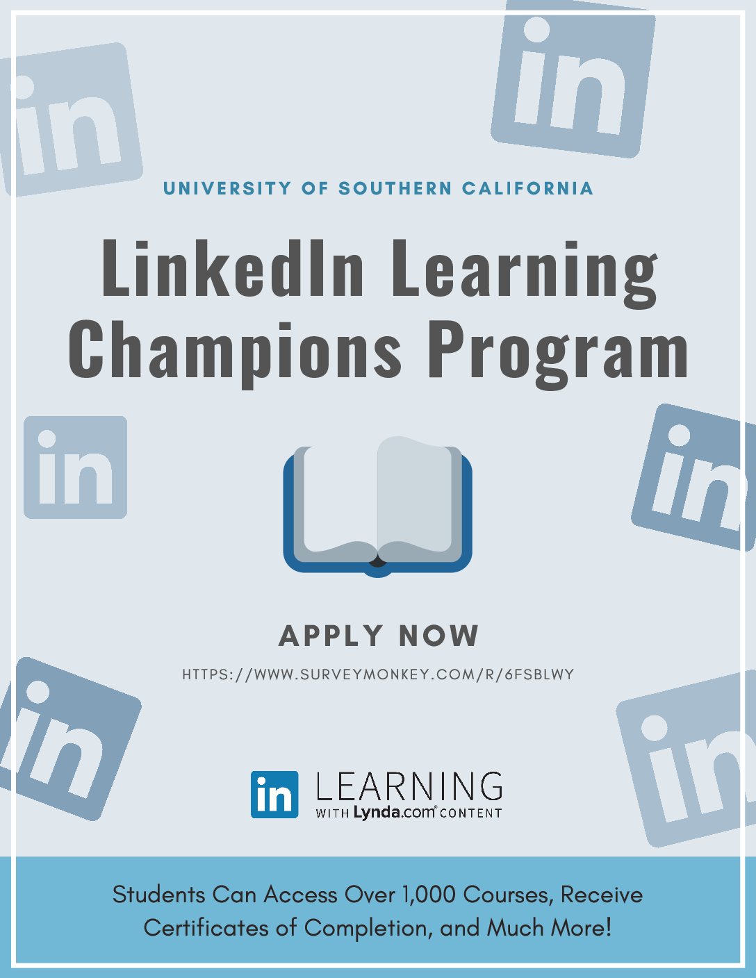 Featured image for “LinkedIn Learning Champions Program”