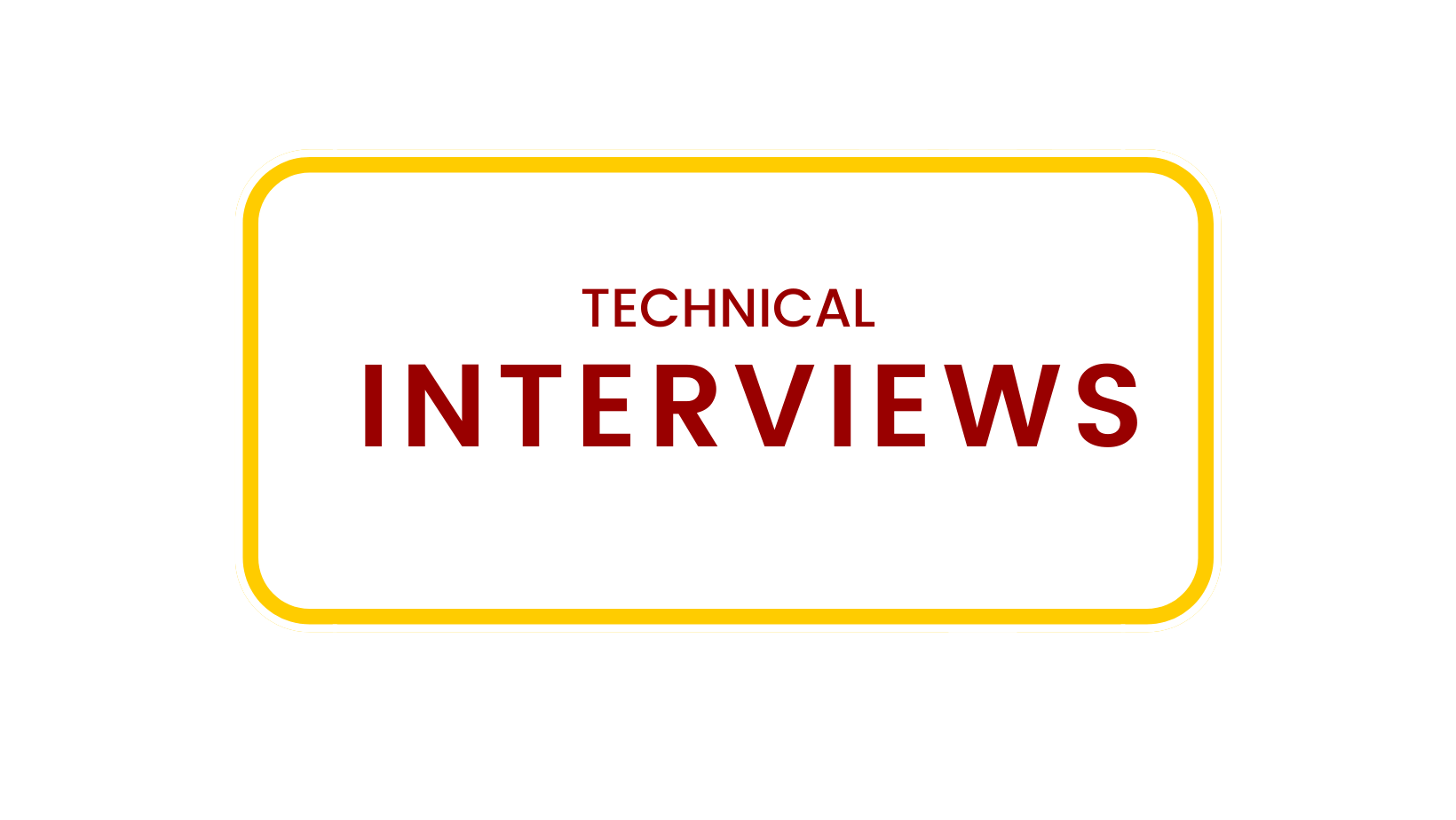 Technical Interview Banner