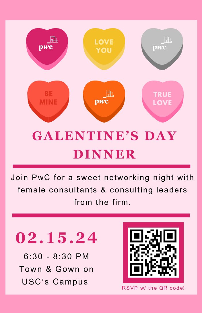 Featured image for “PwC Women’s Consulting Experience – Galentine’s Day  2/15”