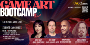 Image of GameArt Bootcamp flyer
