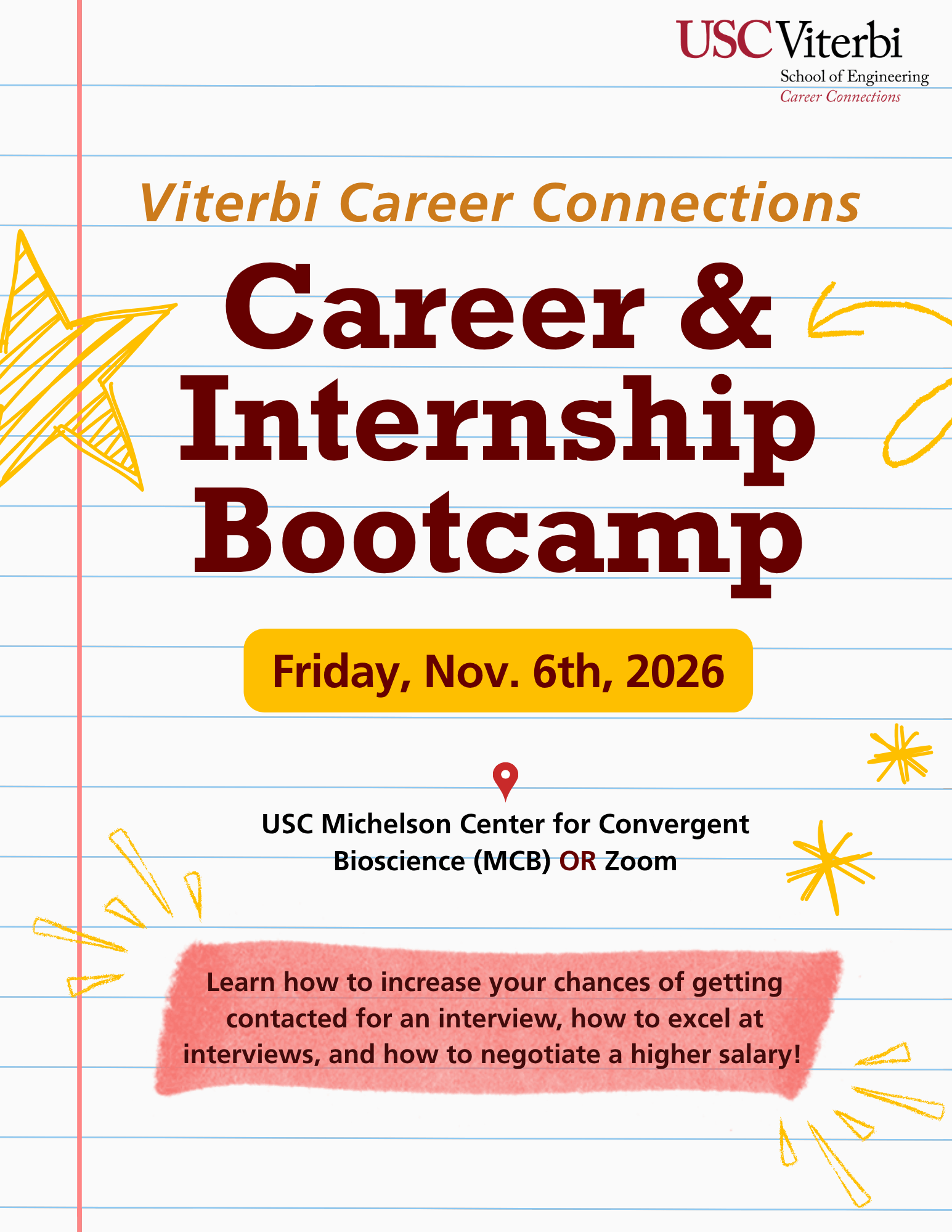 Featured image for “Still Job Hunting? Get Career-Ready at Viterbi’s Boot Camp!”